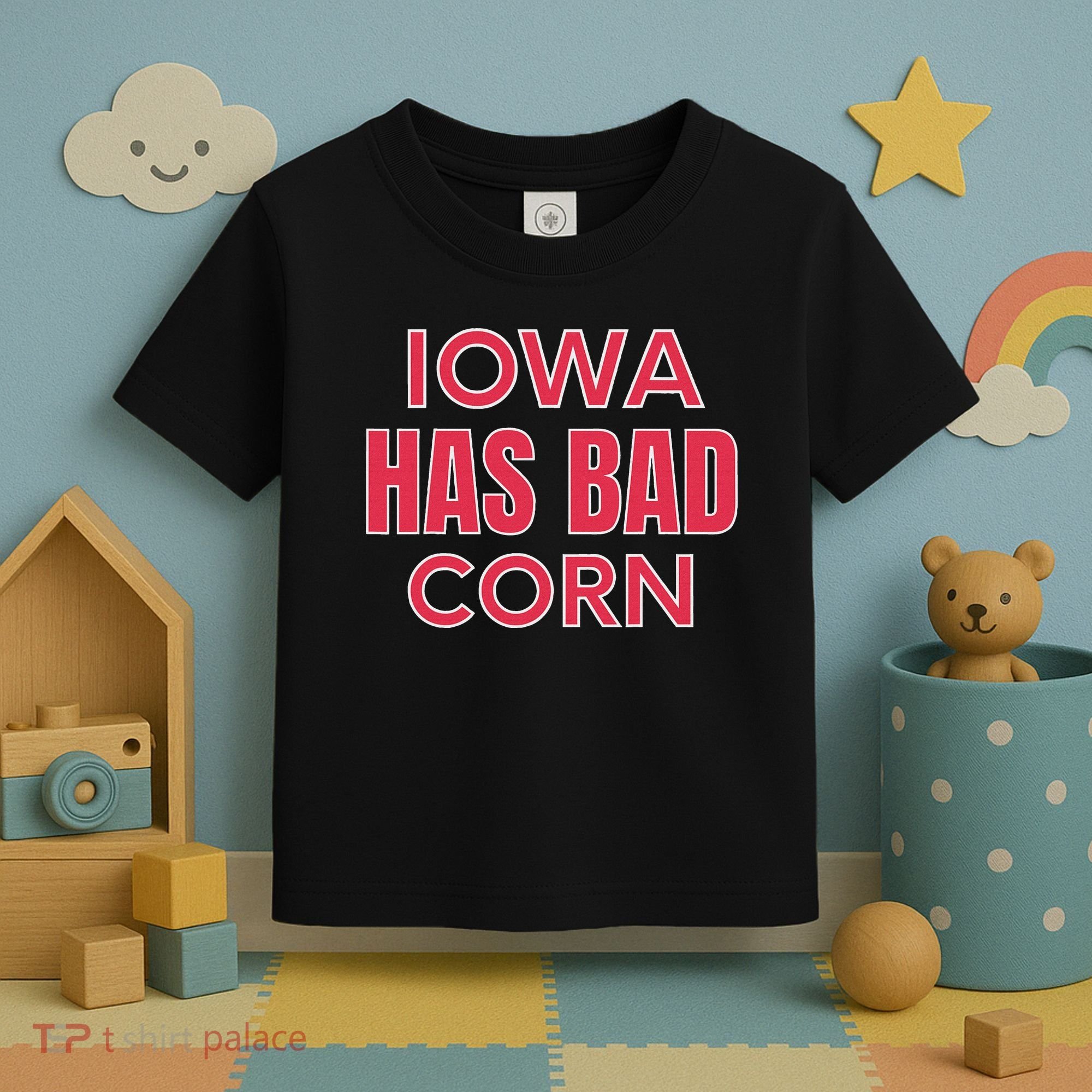 Iowa Has Bad Corn Toddler T-Shirt