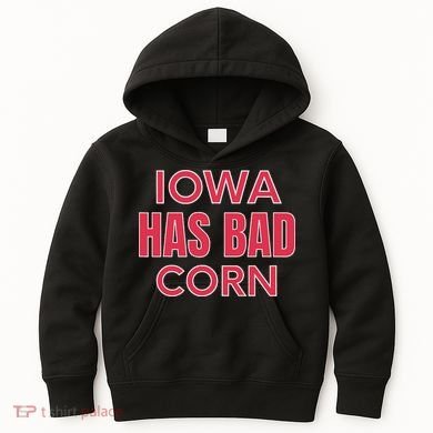 Iowa Has Bad Corn Kids Hoodie