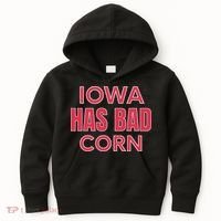 Iowa Has Bad Corn Kids Hoodie thumb 0