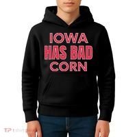 Iowa Has Bad Corn Kids Hoodie thumb 4