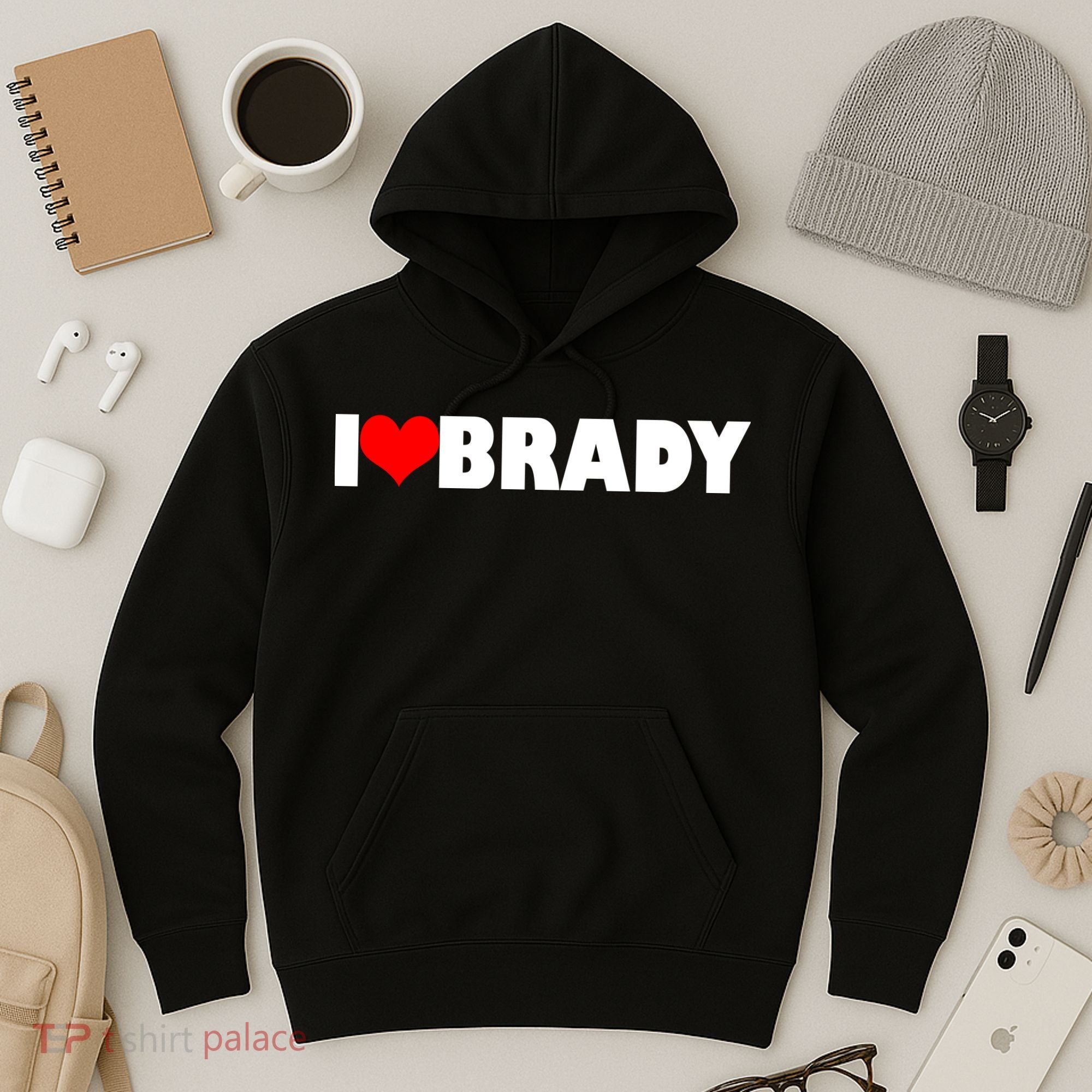 I Heart Brady Hoodie