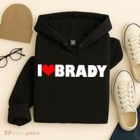 I Heart Brady Hoodie thumb 4