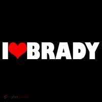 I Heart Brady Hoodie thumb 7