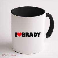 I Heart Brady Coffee Mug thumb 1