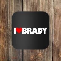I Heart Brady Coaster thumb 0
