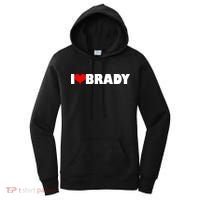 I Heart Brady Women's Hoodie thumb 0