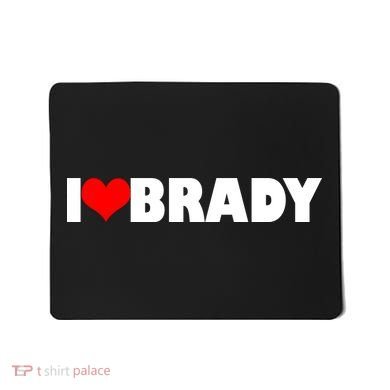 I Heart Brady Mousepad