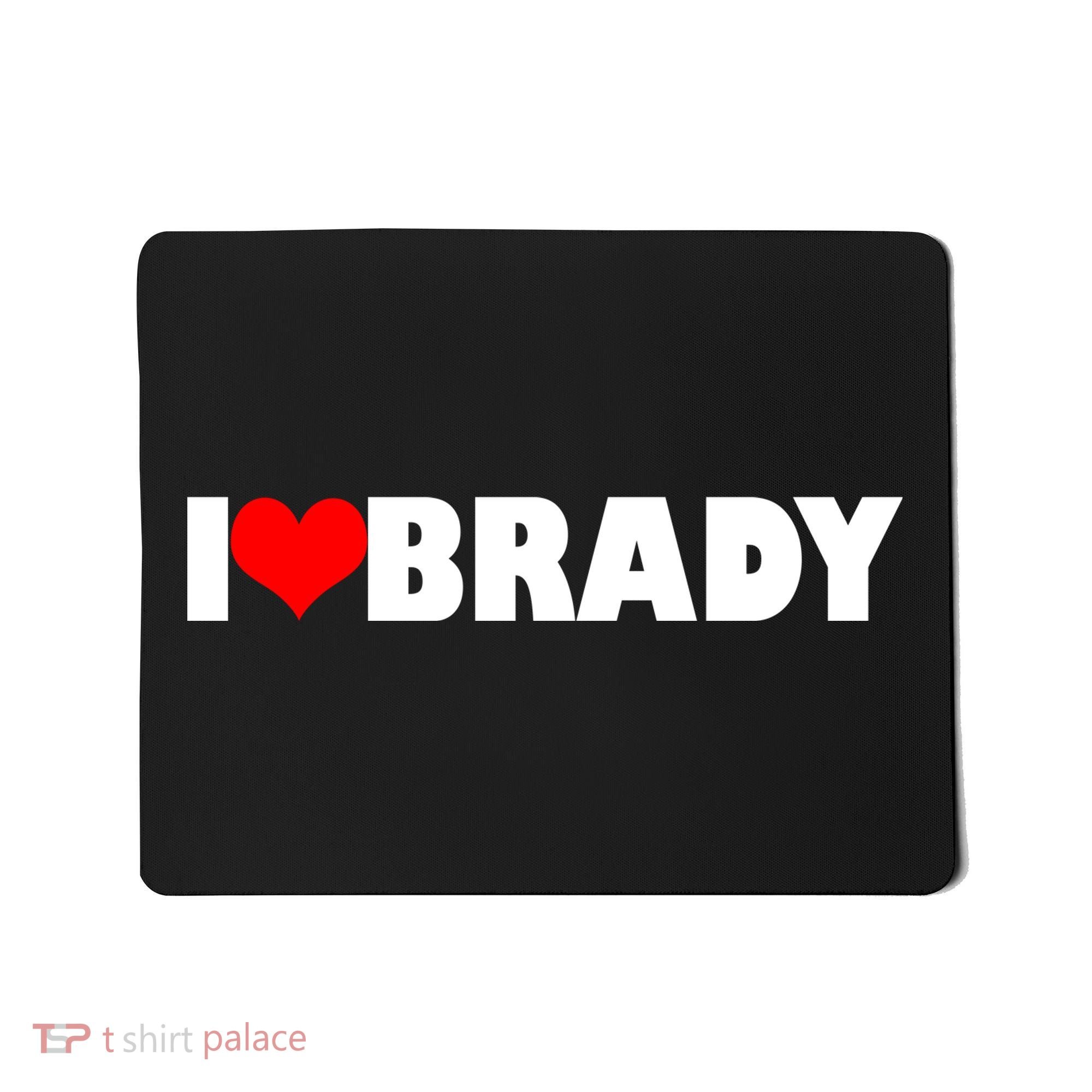 I Heart Brady Mousepad