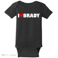 I Heart Brady Baby Bodysuit thumb 0