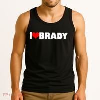 I Heart Brady Tank Top thumb 3