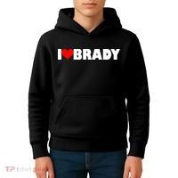 I Heart Brady Kids Hoodie thumb 4