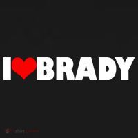 I Heart Brady Kids Hoodie thumb 5