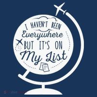 I Havent Been Everywhere But Its On My List Travel Hiking Visor thumb 3