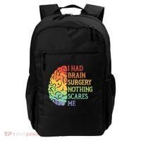 I Had Brain Surgery Nothing Scares Me Backpack thumb 0