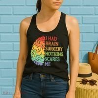 I Had Brain Surgery Nothing Scares Me Women's Tank Top thumb 2
