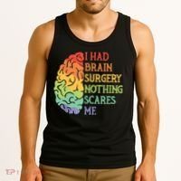 I Had Brain Surgery Nothing Scares Me Tank Top thumb 3