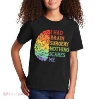 I Had Brain Surgery Nothing Scares Me Kids T-Shirt thumb 2