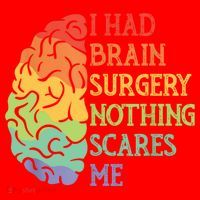 I Had Brain Surgery Nothing Scares Me Santa Hat thumb 1