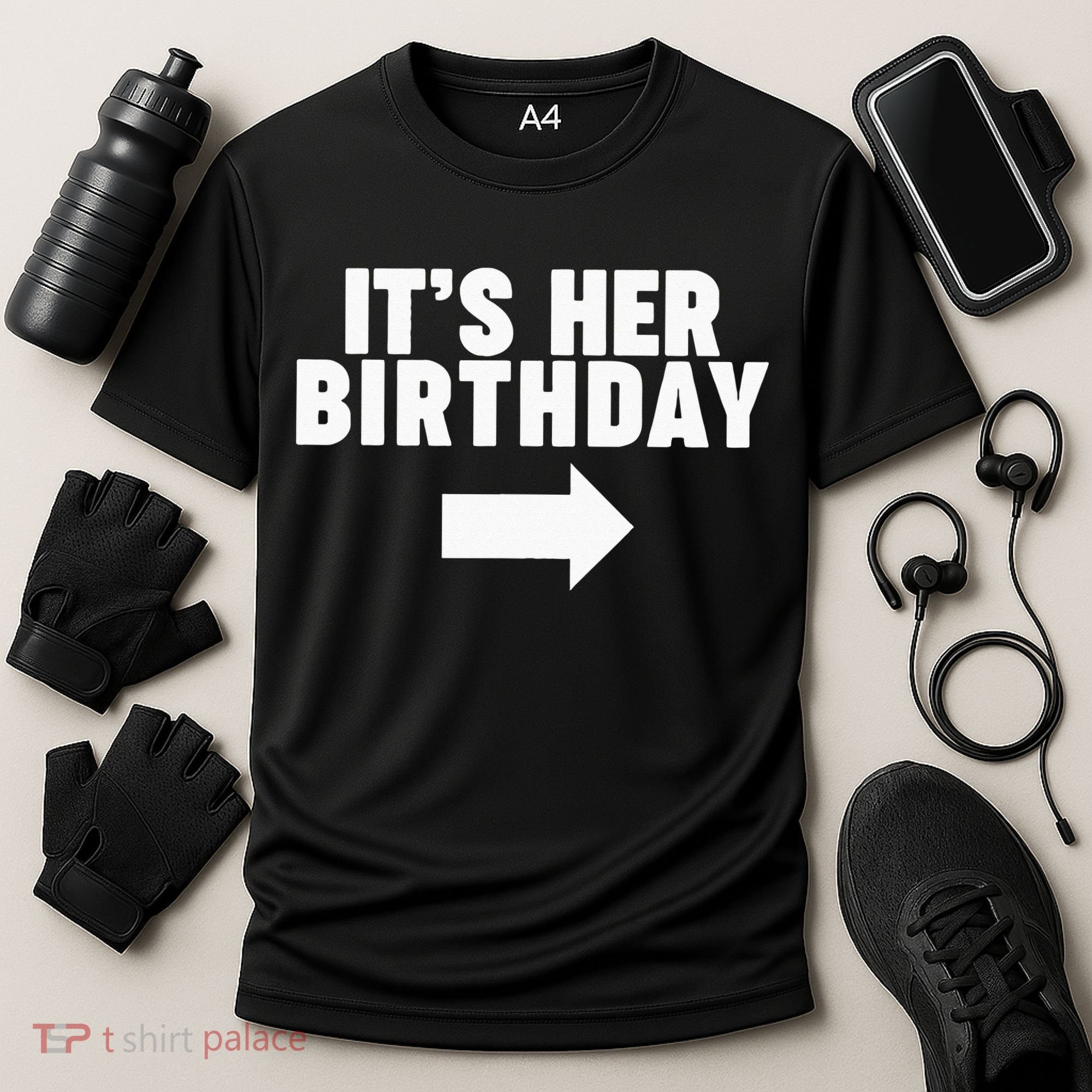 It's her birthday Cooling Performance Crew T-Shirt