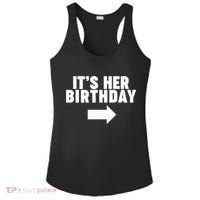 It's her birthday Ladies PosiCharge Competitor Racerback Tank thumb 0