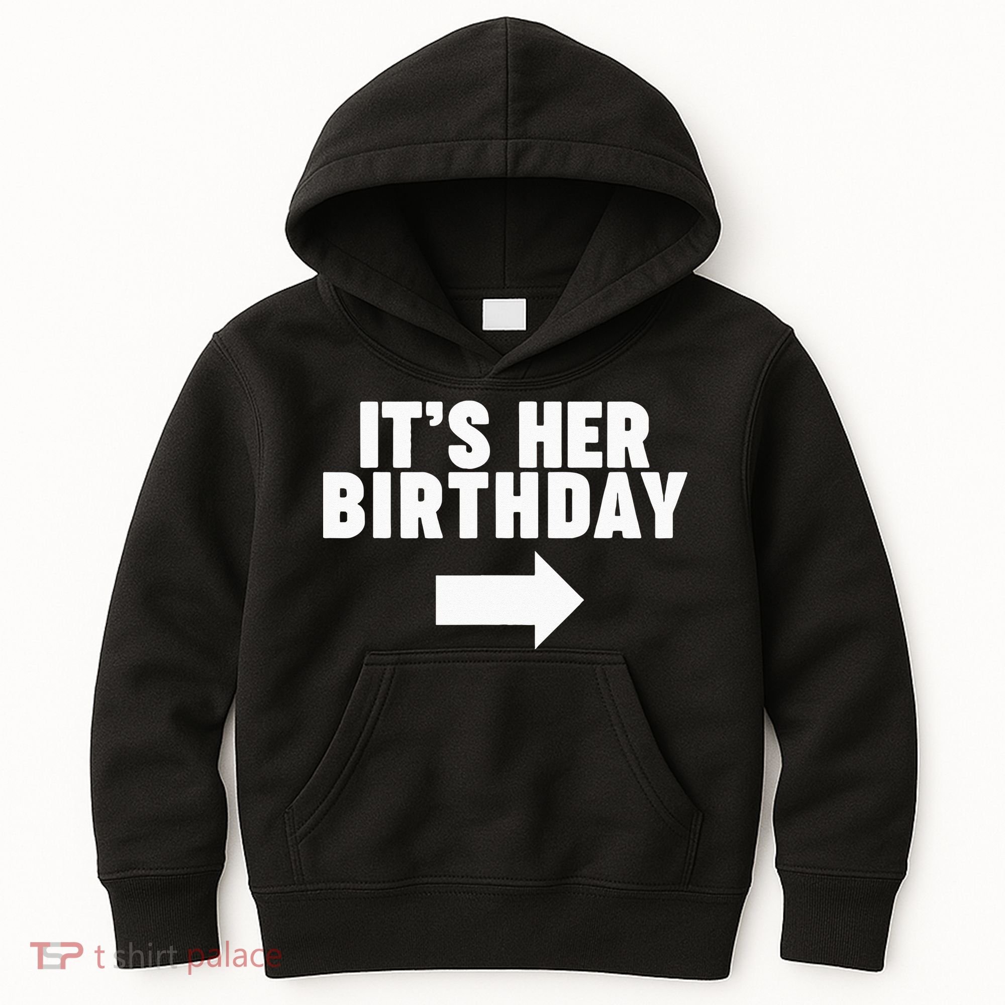 It's her birthday Kids Hoodie