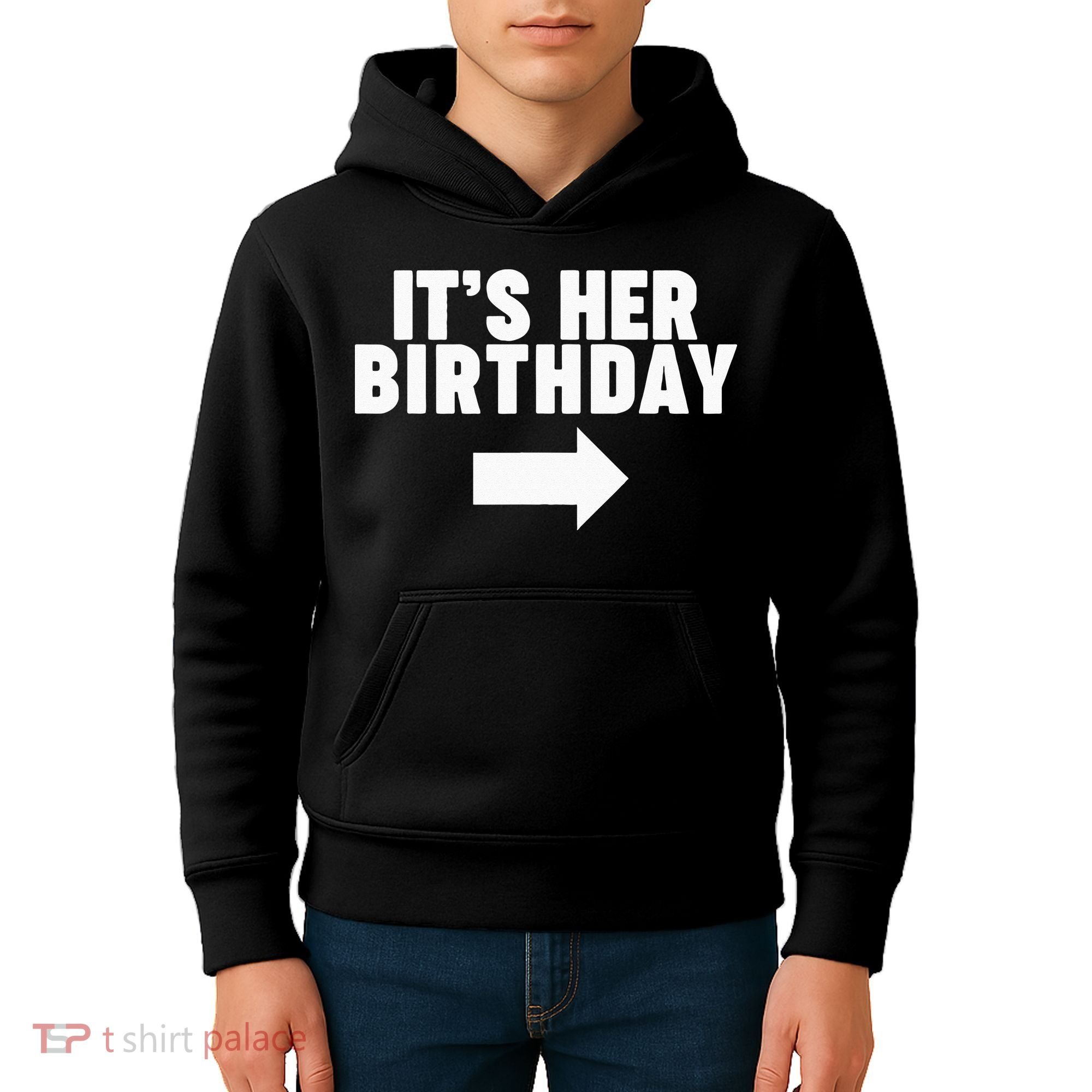 It's her birthday Kids Hoodie