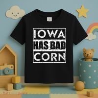 Iowa Has Bad Corn Nebraska Better Than Iowa Toddler T-Shirt thumb 3