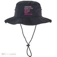 I Homeschool Because I’Ve Seen The Village Homeschool Mom Bucket Hat thumb 0