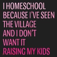 I Homeschool Because I’Ve Seen The Village Homeschool Mom Beanie thumb 2