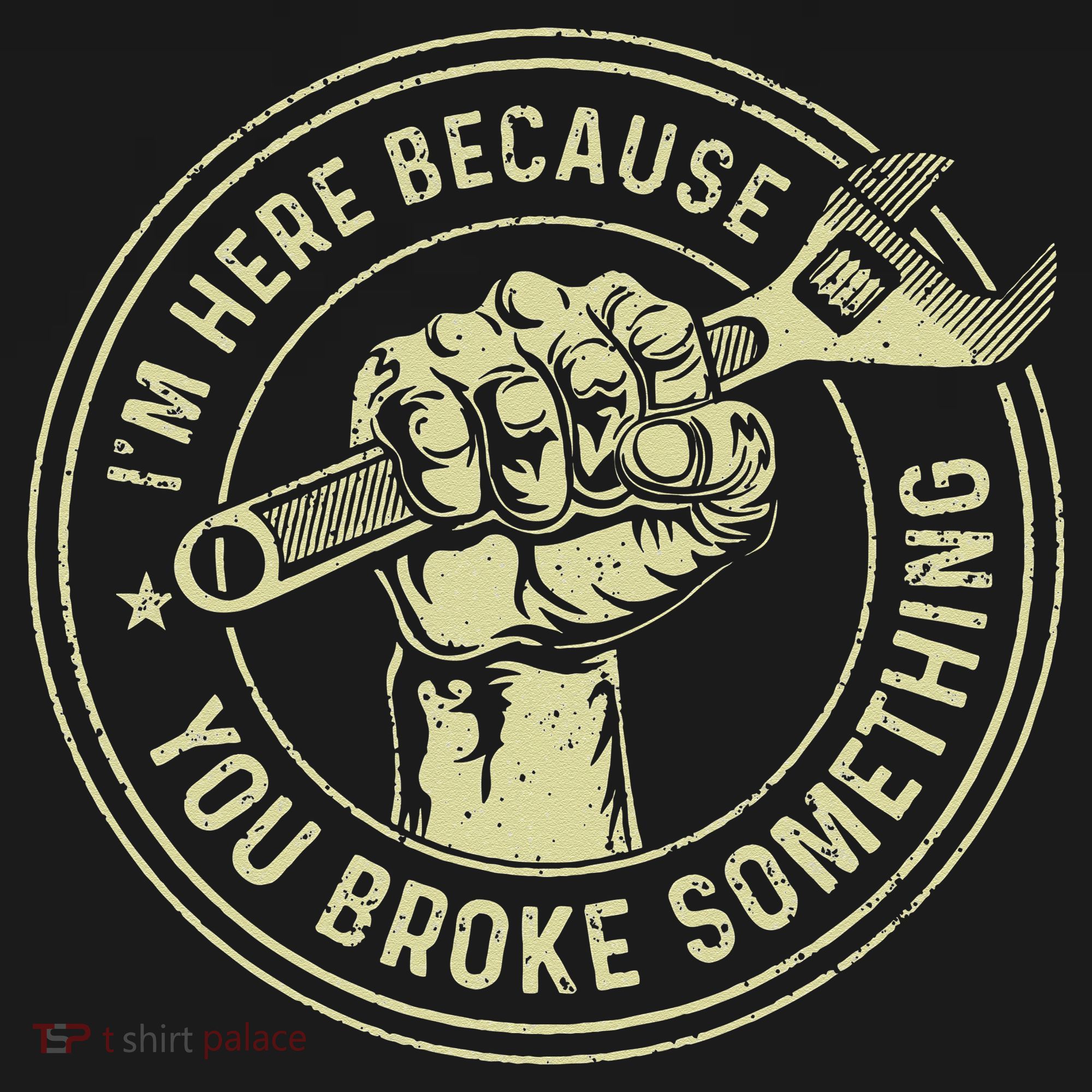 I'm Here Because You Broke Something Mechanic Handyman Women's Hoodie