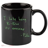 I Hate Being Bipolar It’s Awesome Bipolar 11oz C Handle Ceramic Mug thumb 0
