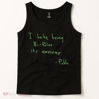 I Hate Being Bipolar It’s Awesome Bipolar Tank Top thumb 2