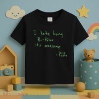 I Hate Being Bipolar It’s Awesome Bipolar Toddler T-Shirt thumb 3