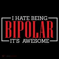 I Hate Being Bipolar It's Awesome Funny Bipolar Awareness Gift Bucket Hat thumb 4