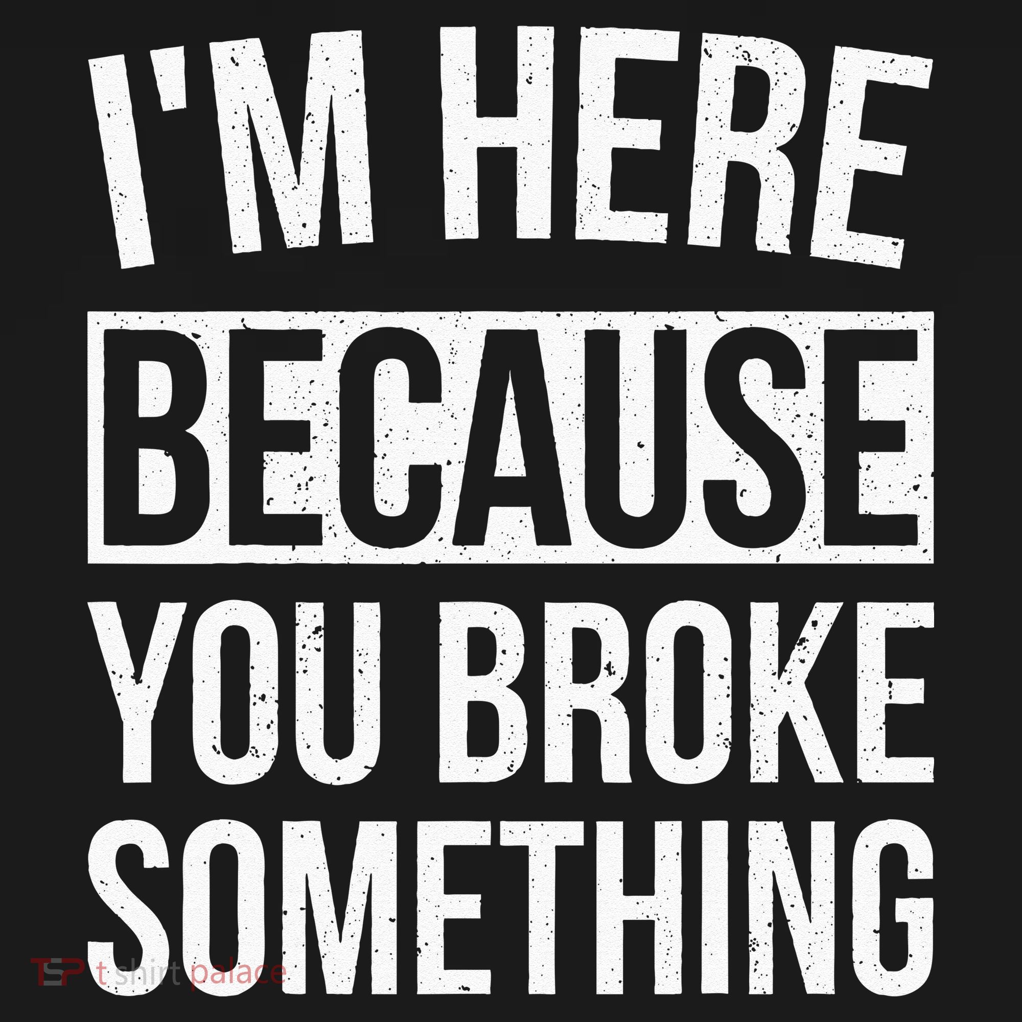 Im Here Because You Broke Something Funny Mechanic Gifts Women's T-Shirt