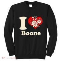 I Heart Boone North Carolina Floral Sweatshirt thumb 0