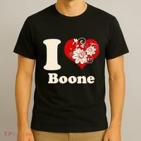 I Heart Boone North Carolina Floral T-Shirt thumb 3