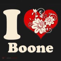 I Heart Boone North Carolina Floral T-Shirt thumb 7