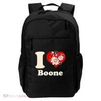 I Heart Boone North Carolina Floral Backpack thumb 0