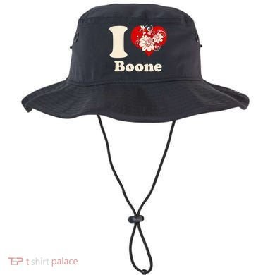 I Heart Boone North Carolina Floral Bucket Hat