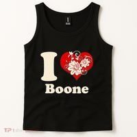 I Heart Boone North Carolina Floral Tank Top thumb 2