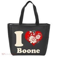 I Heart Boone North Carolina Floral Tote Bag thumb 0