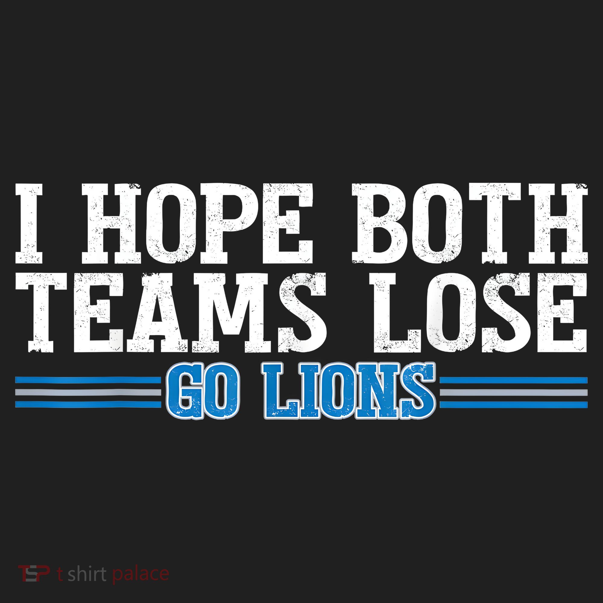 I Hope Both Teams Lose Go Lion Tumbler