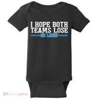 I Hope Both Teams Lose Go Lion Baby Bodysuit thumb 0