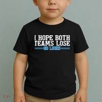 I Hope Both Teams Lose Go Lion Toddler T-Shirt thumb 2