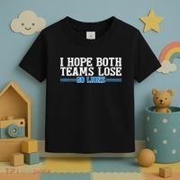 I Hope Both Teams Lose Go Lion Toddler T-Shirt thumb 3