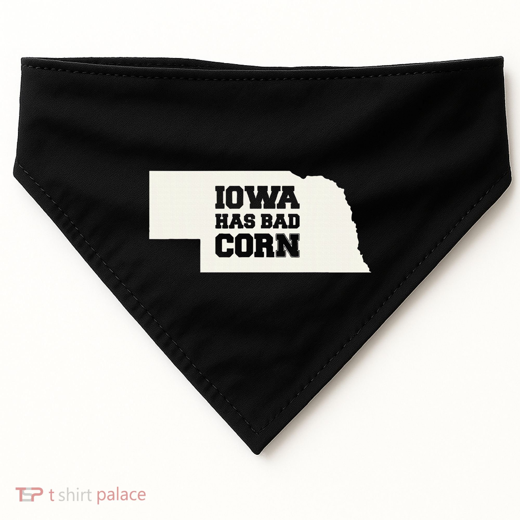 Iowa Has Bad Corn USA-Made Doggie Bandana