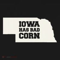 Iowa Has Bad Corn USA-Made Doggie Bandana thumb 2