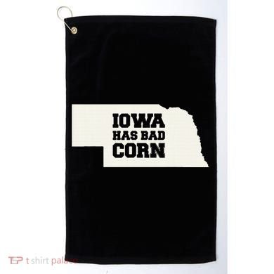 Iowa Has Bad Corn Golf Towel