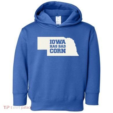Iowa Has Bad Corn Toddler Hoodie